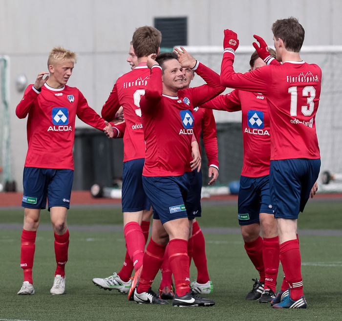 Fjarðabyggð vann 2. deildina í fyrra.