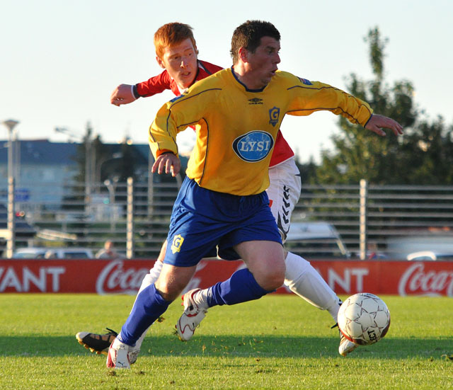 Ramsay í leik með Grindvíkingum.