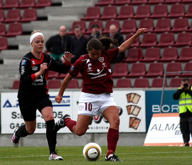 Guðmunda Brynja skoraði tvö í dag
