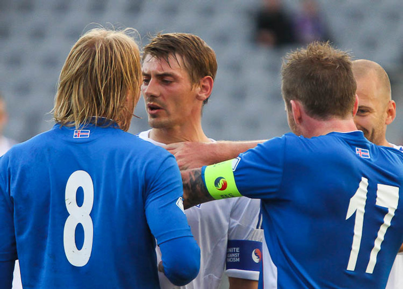 Fróði Benjaminsen er 42 ára og ekki ennþá búinn að leggja skóna á hilluna!