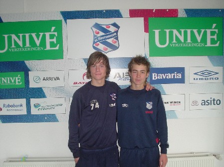 Arnór og BJörn voru saman hjá Heerenveen.