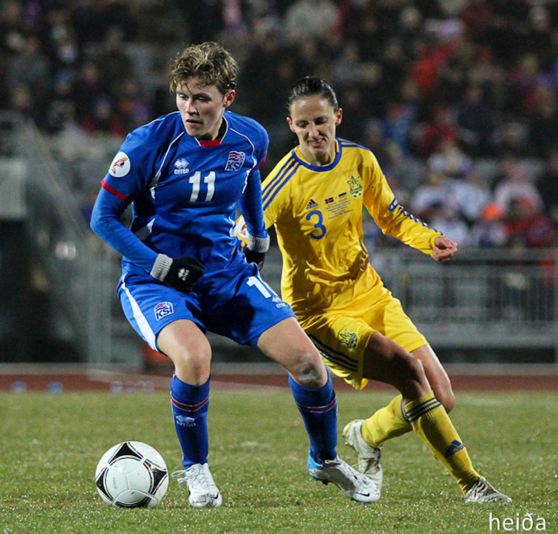 Katrín Ómarsdóttir er í hópnum.