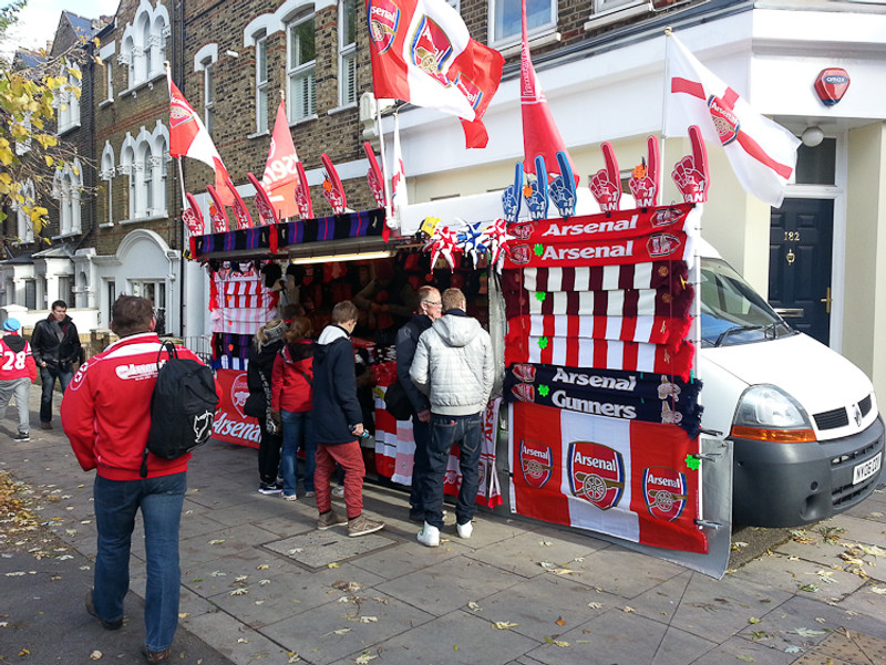 240 manna hópferð Arsenal stuðningsmanna (Myndir)