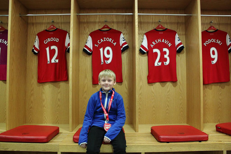 240 manna hópferð Arsenal stuðningsmanna (Myndir)