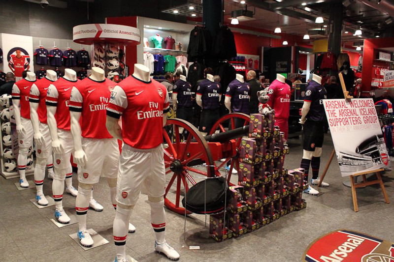 240 manna hópferð Arsenal stuðningsmanna (Myndir)