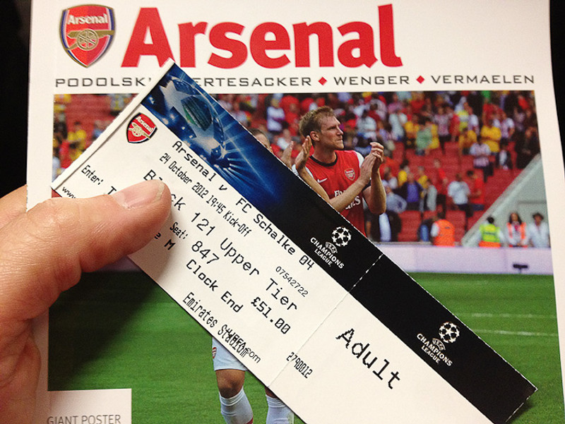 240 manna hópferð Arsenal stuðningsmanna (Myndir)
