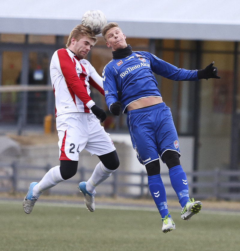 Björgvin Stefánsson náði í stig fyrir BÍ/Bolungarvík með jöfnunarmarki gegn Breiðabliki.