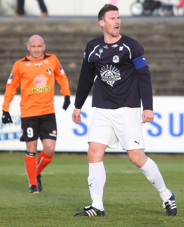Haraldur Freyr Guðmundsson er fyrirliði Keflavíkur.