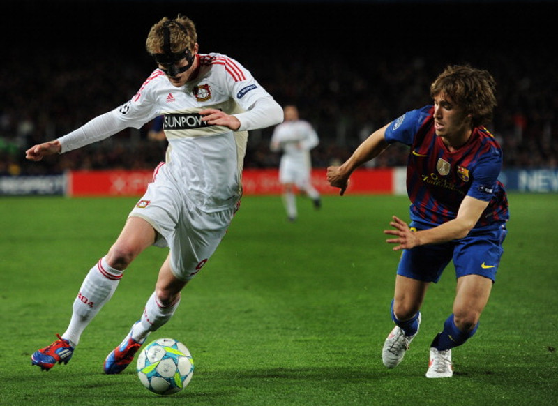 Marc Muniesa í leik með Barcelona