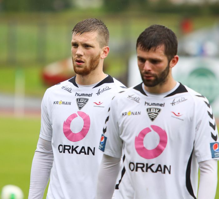Brynjar Gauti Guðjónsson og Matt Garner.