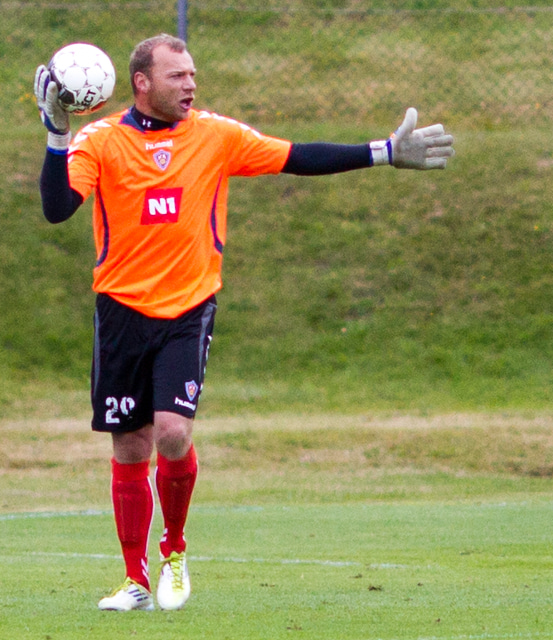 Sandor Matus er mættur í markið.