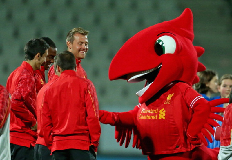 Lukkudýr Liverpool í stuði.