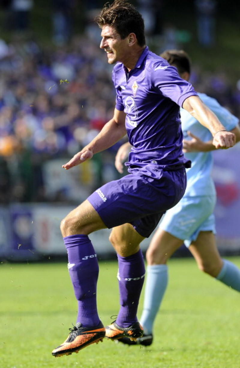 Mario Gomez er kominn til Fiorentina.