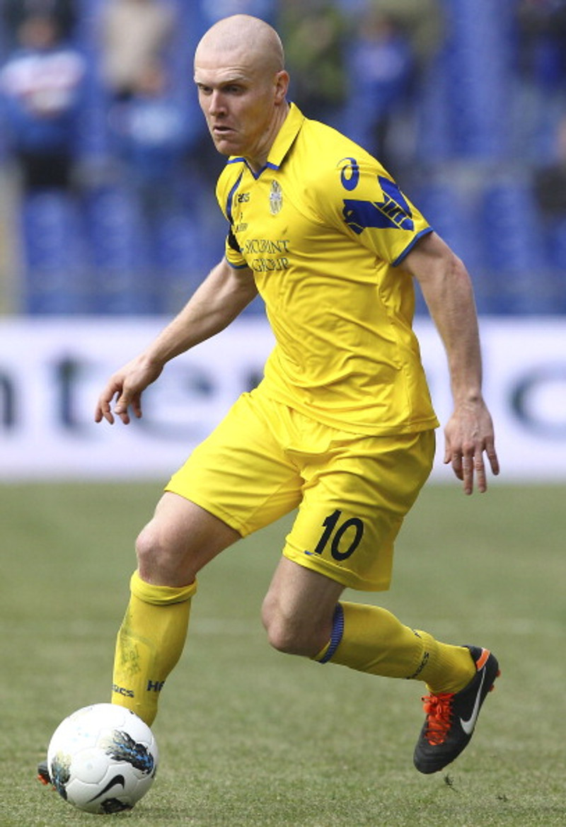 Emil Hallfreðsson og félagar Hellas Verona eru komnir upp í A-deildina.