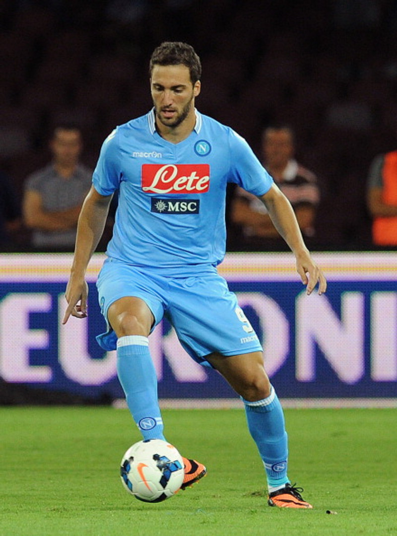 Gonzalo Higuain er kominn í Napoli.