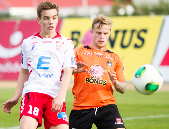 Jónas Björgvin Sigurbergsson er spennandi leikmaður.