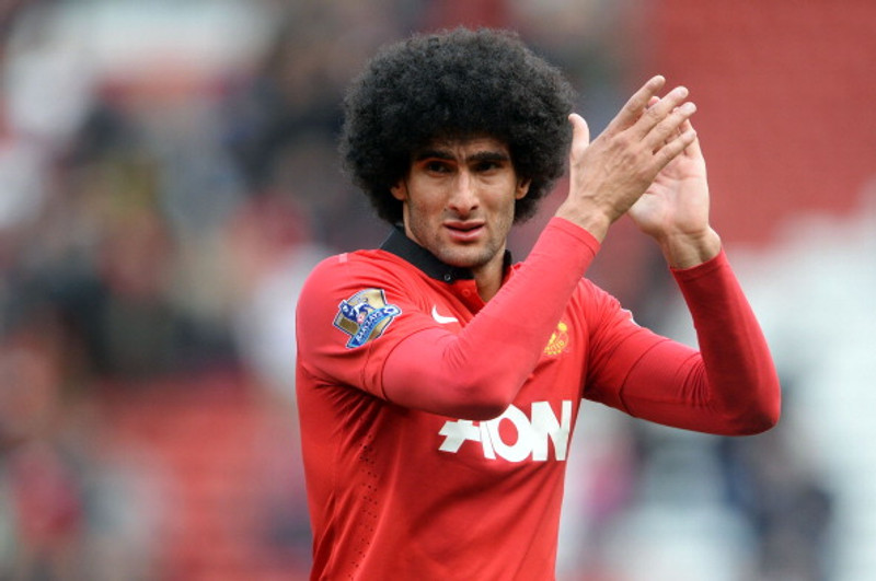 Mynd: Fellaini búinn að láta hárið fjúka