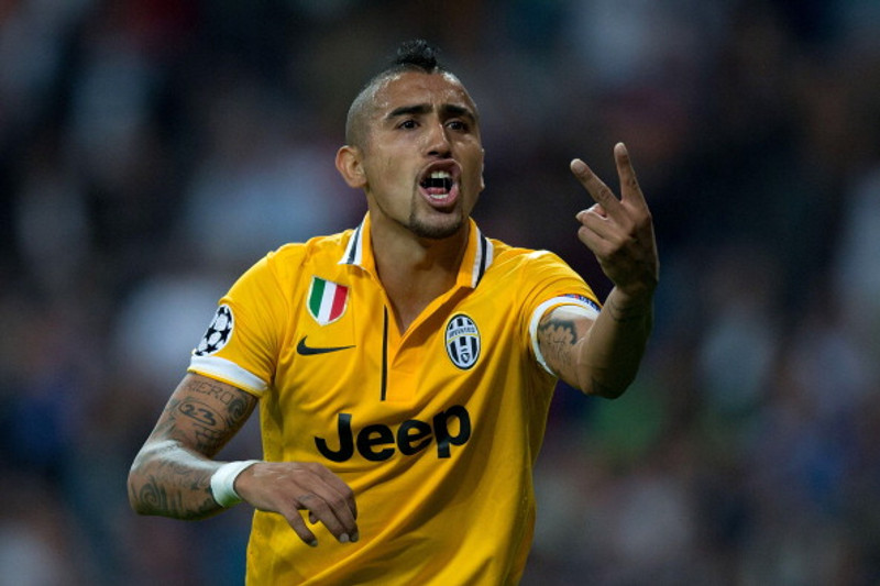 Vidal í leik með Juventus.