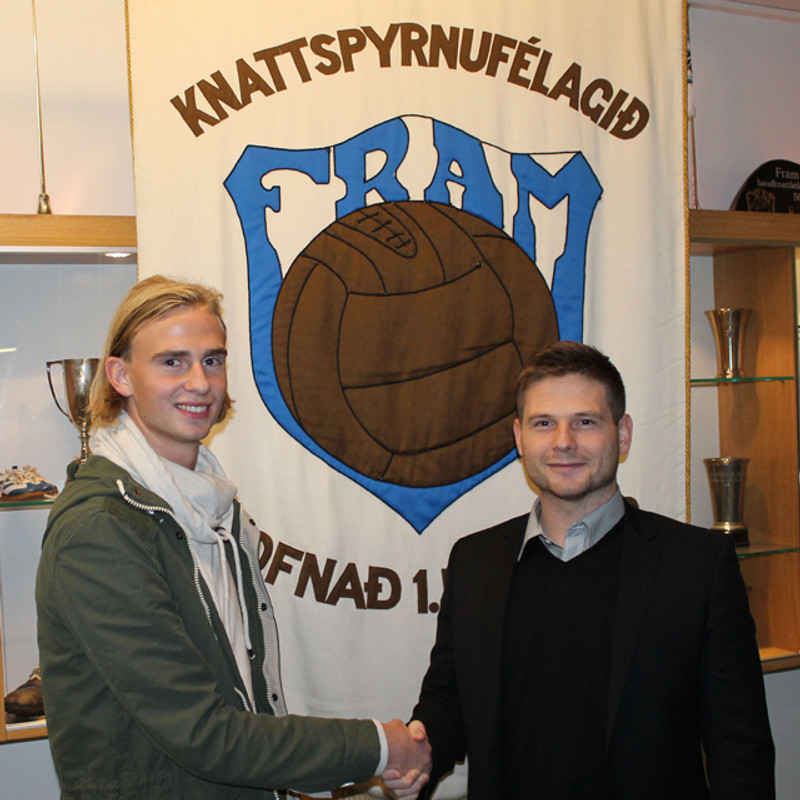 Ásgeir Marteinsson var frábær með HK.