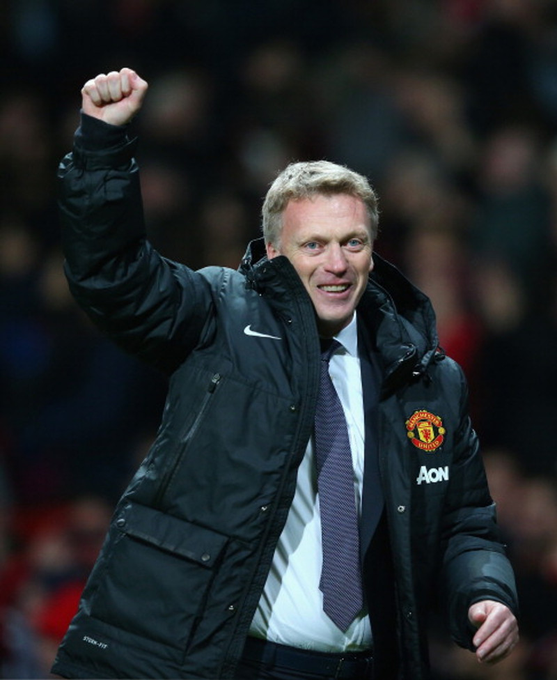 Moyes var alveg til í að spjalla um Vestmannaeyjar.