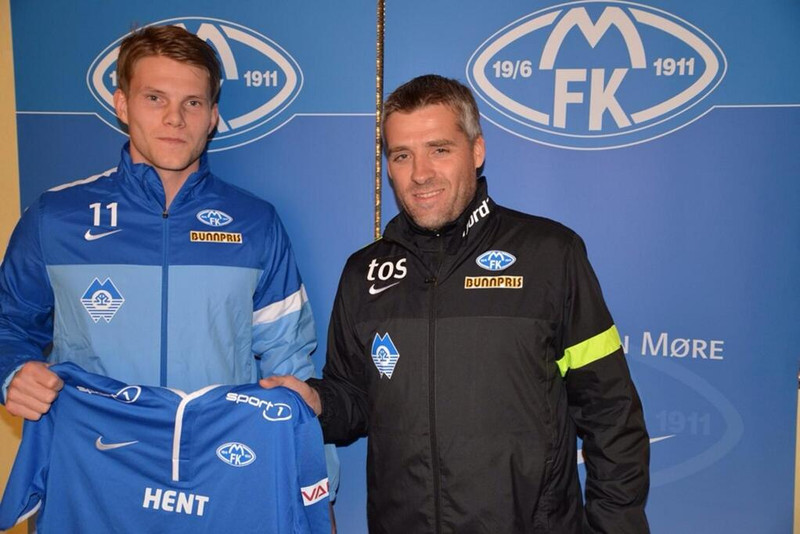 Björn Bergmann gekk til liðs við Molde.