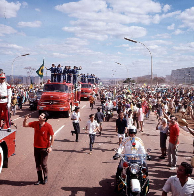 Brasilía - England 1970