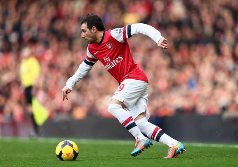 Stuðningsmenn Arsenal vilja Cazorla til baka eftir markið í gær