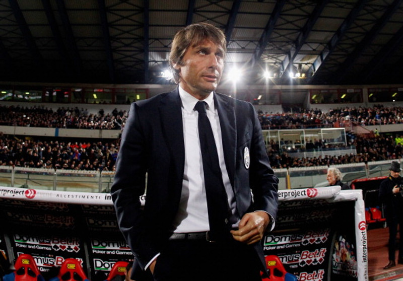 Conte stýrði Juventus 2011-2014.