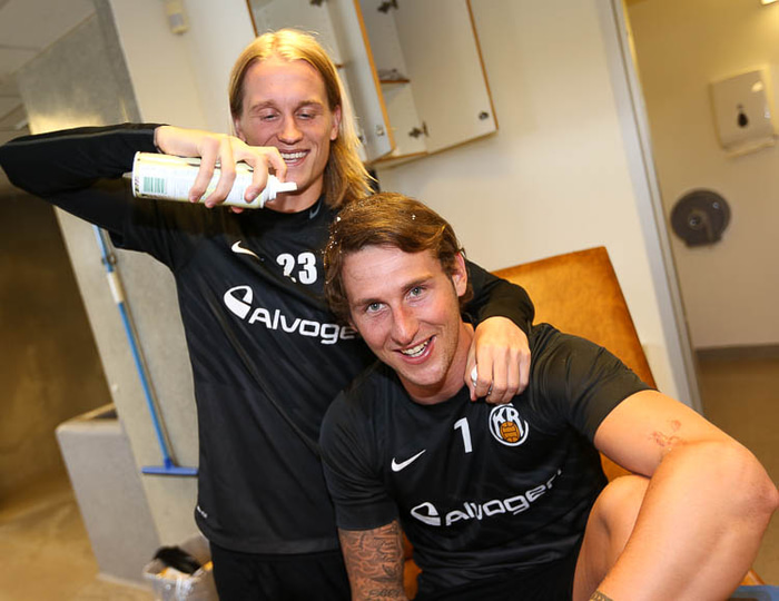 Atli Sig skorar tvö.