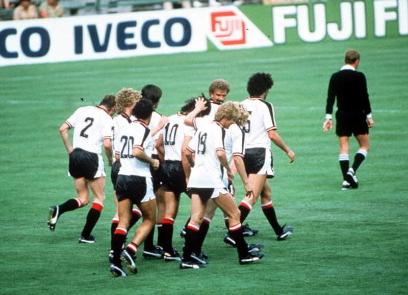 Austurríska landsliðið 1982.