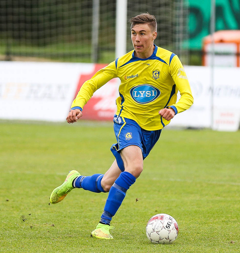 Daníel Leó Grétarsson lék með Grindavík út sumarið 2014.