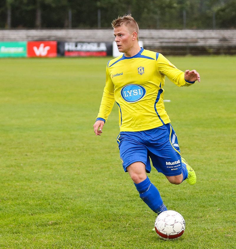 Einar Karl lék með Grindavík seinni hluta tímabilsins 2014.