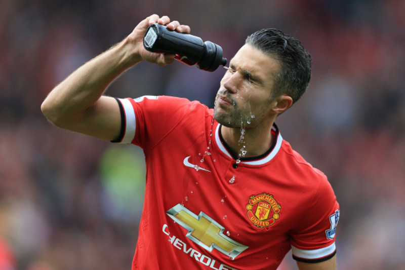 Van Persie er fyrrum sóknarmaður Manchester United.