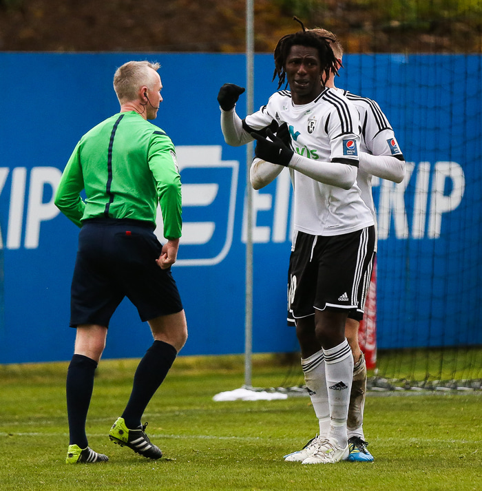 Kristinn Jakobsson og Kassim Doumbia