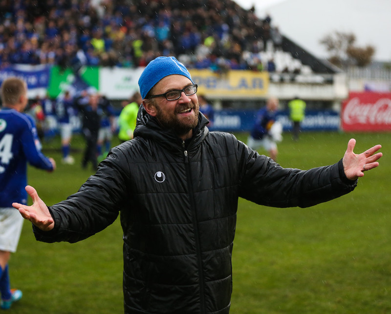 Rúnar gerði Stjörnuna að Íslandsmeistara 2014.