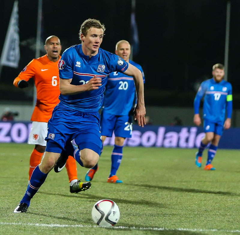 Hann átti frábæran leik gegn Hollandi.