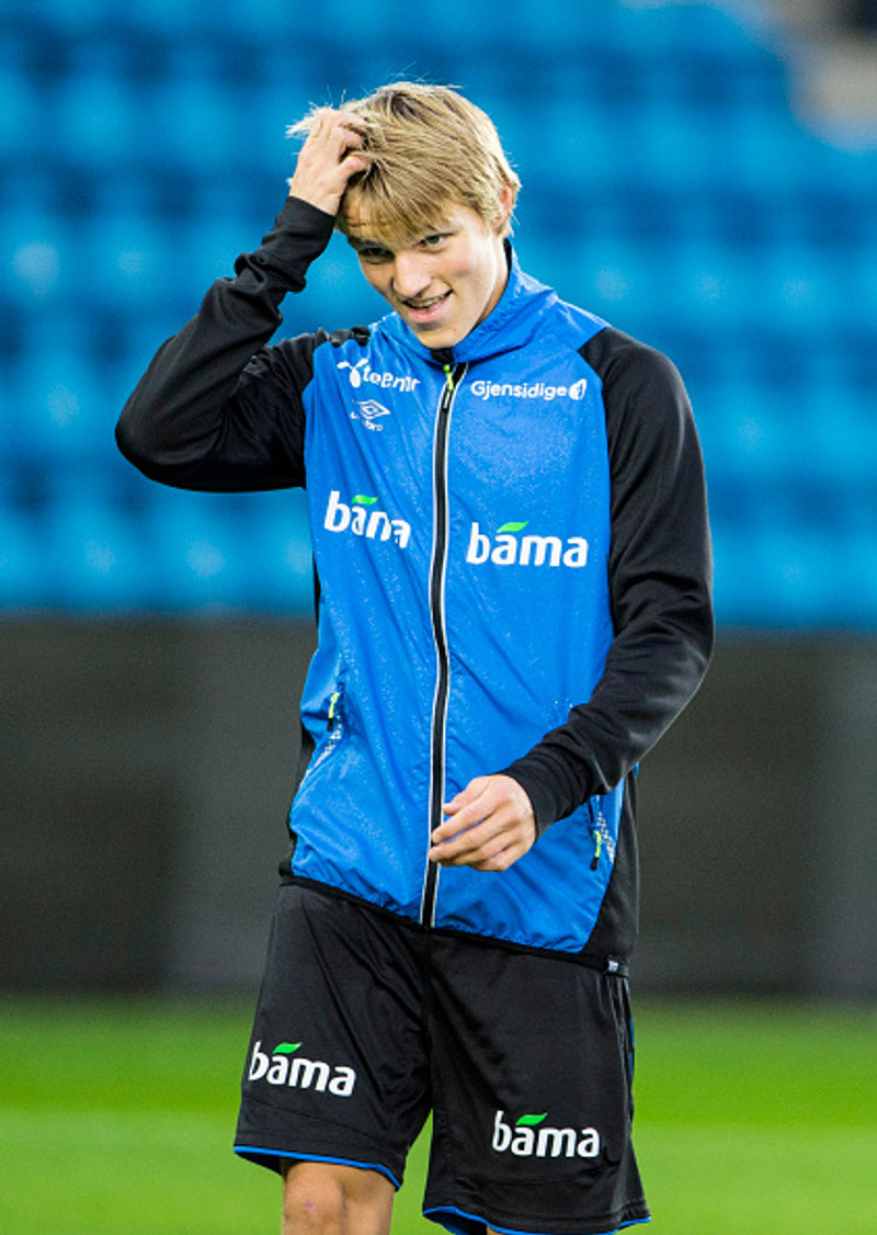 Martin Ödegaard er á allra vörum.