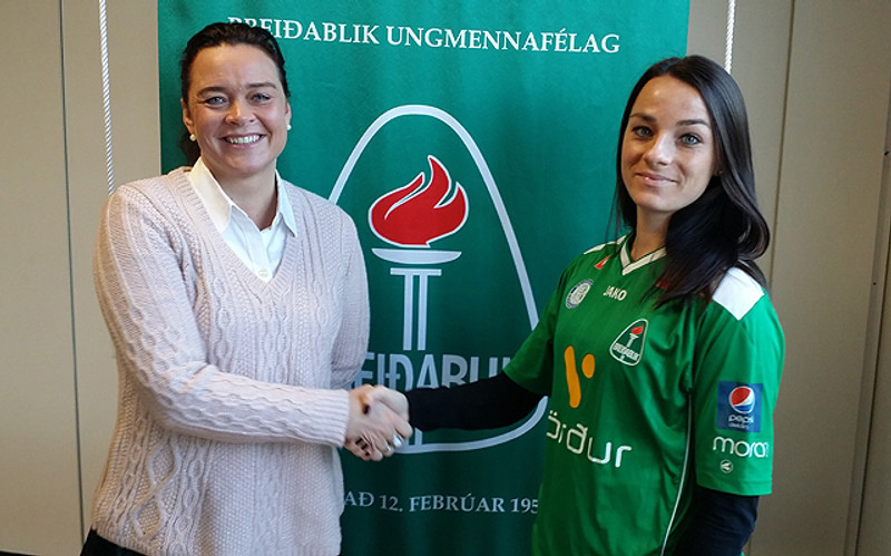 Borghildur Sigurðardóttir (til vinstri).