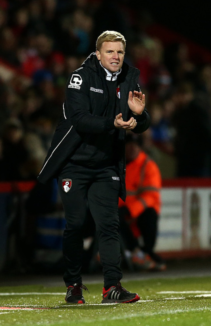 Eddie Howe, stjóri Bournemouth.