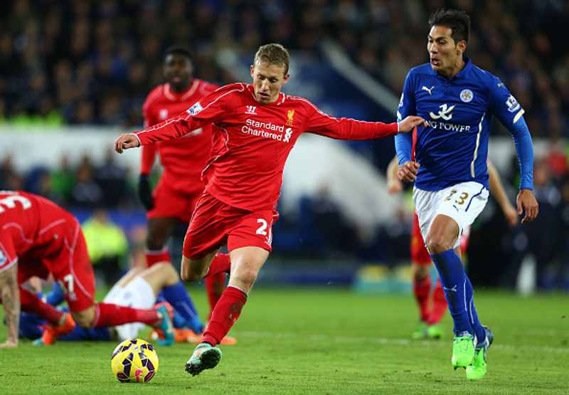 10) Lucas Leiva (Liverpool) - Var í harðri samkeppni við öfluga miðjumenn Liverpool en var í miklum metum hjá félaginu.