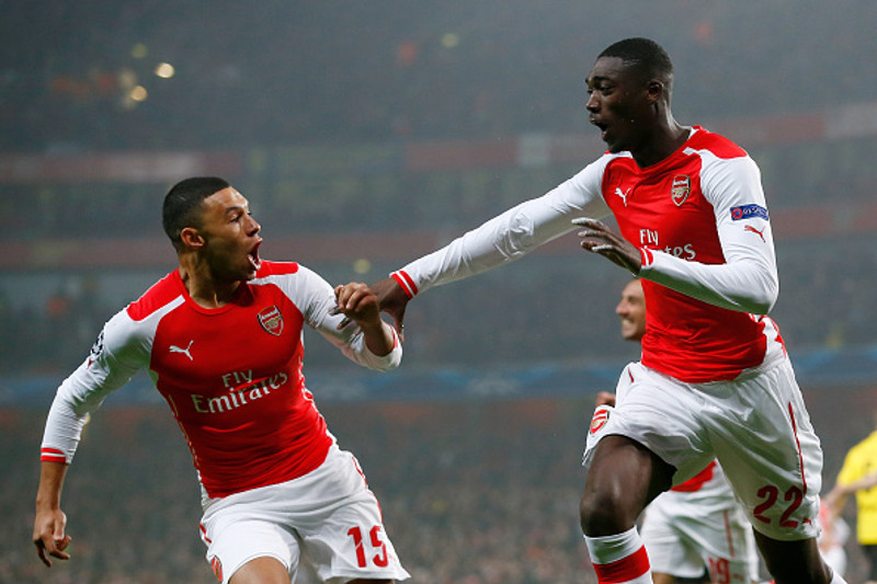 Yaya Sanogo og Alex Oxlade-Chamberlain voru gífurlega efnilegir.