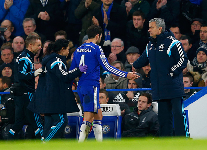 Mourinho fékk Fabregas til Chelsea.