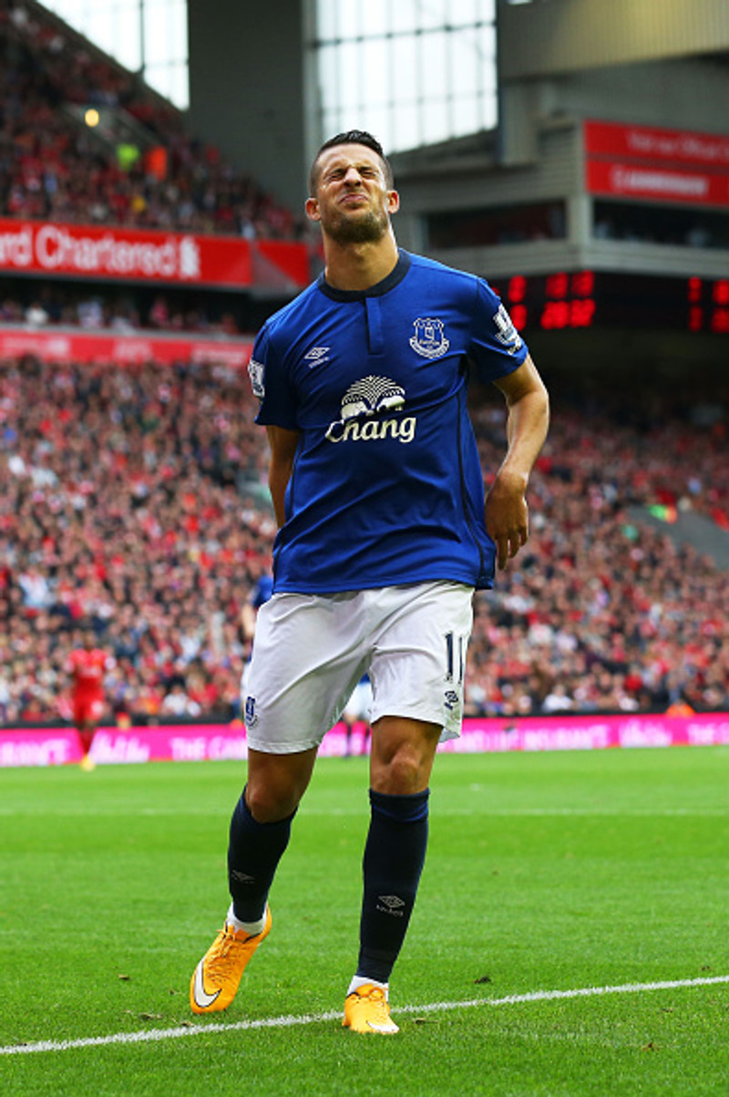 Kevin Mirallas meiðist aftan í læri.