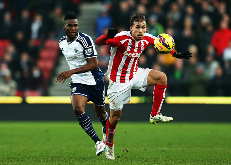 Muniesa í leik með Stoke.