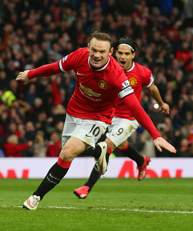 Wayne Rooney leikmaður Manchester United.