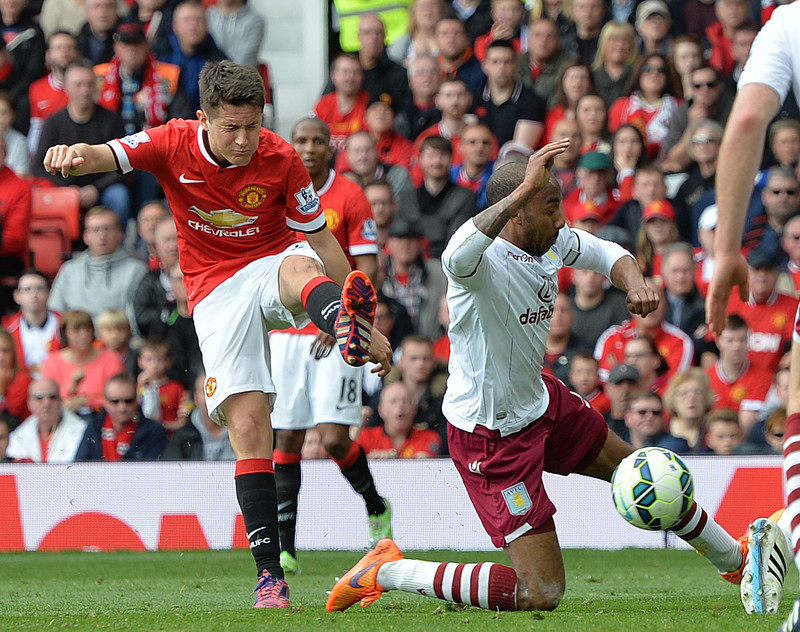 Herrera í leik með Manchester United.