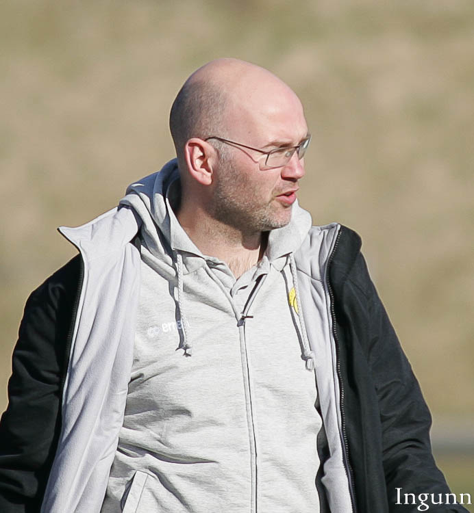 Gunnlaugur Jónsson þjálfari ÍA.