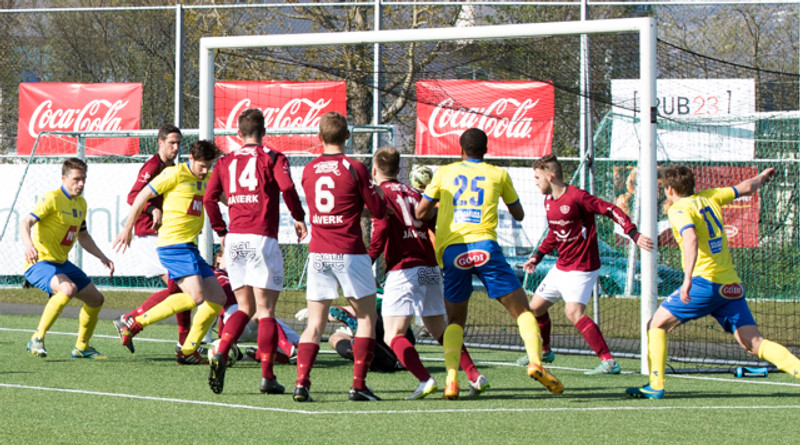 Myndaveisla: KA og Selfoss skildu jöfn í baráttuleik