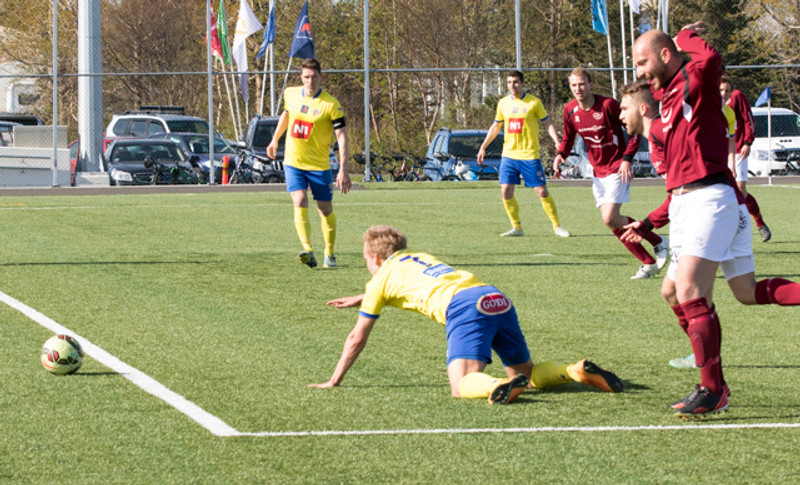 Myndaveisla: KA og Selfoss skildu jöfn í baráttuleik