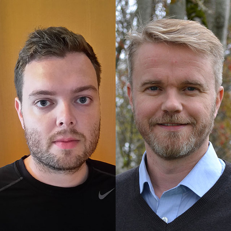 Ragnar P. Ólafsson og Hallur Hallsson.